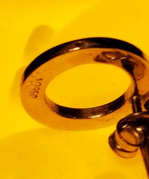 Cercei Bvlgari din argint 950.